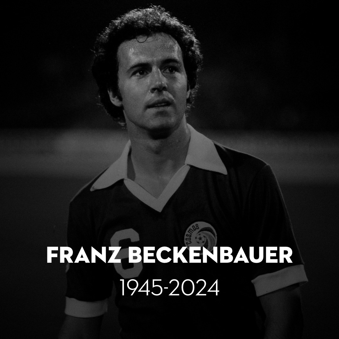 Franz Beckenbauer portrait.