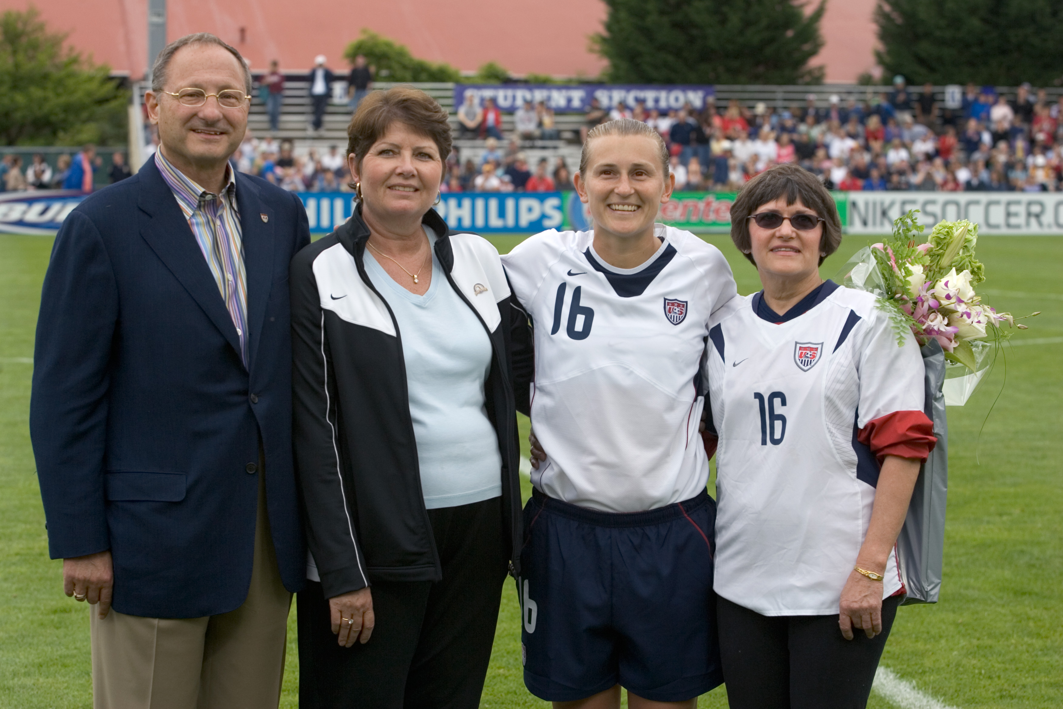 Tiffeny Milbrett "In my heart and in my blood." National Soccer Hall