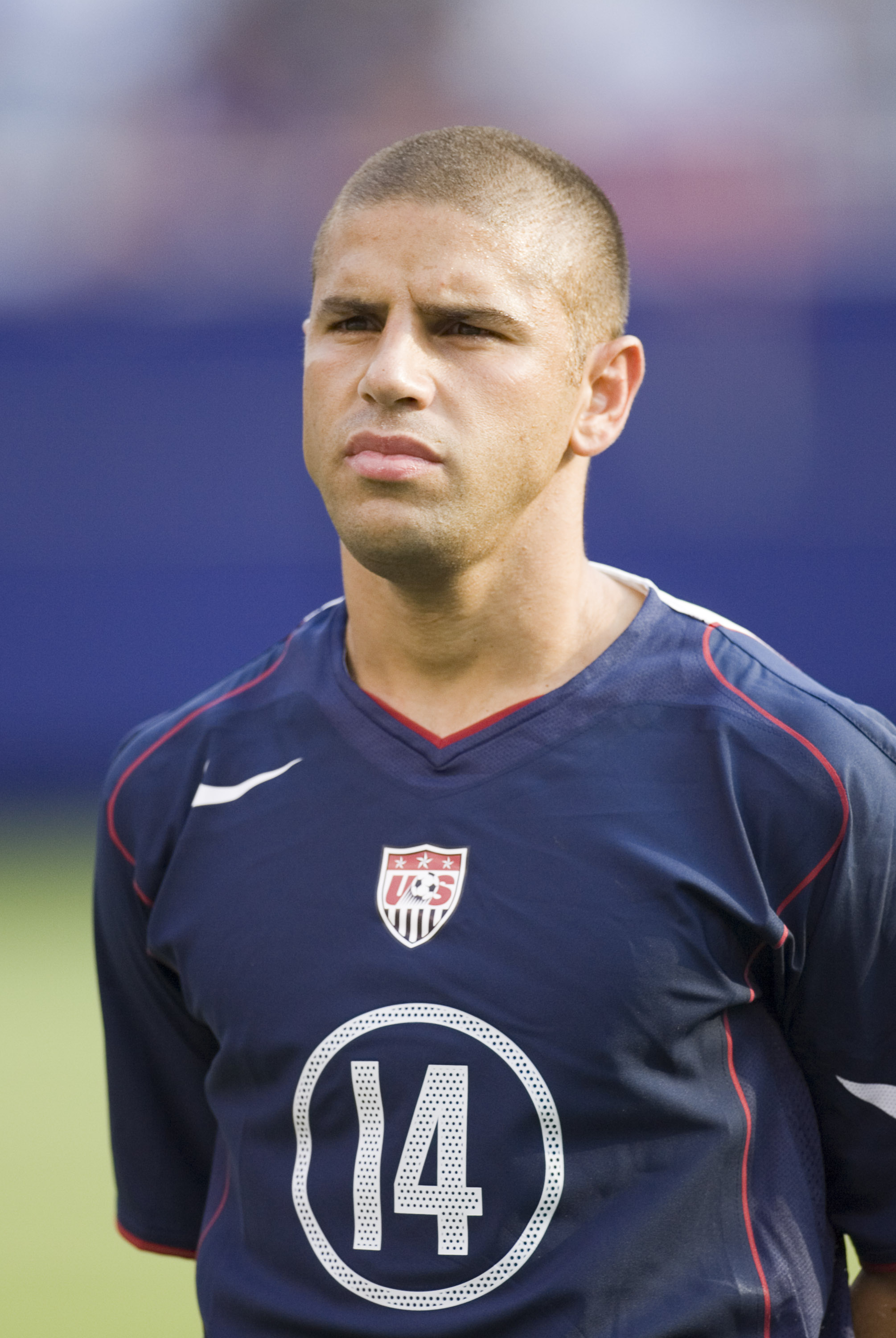 Chris Armas playing for USMNT.